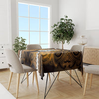 Maori Matariki Manaia Kowhai Tablecloth Maori Kowhaiwhai Pattern Galaxy LT01 - Polynesian Pride