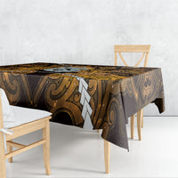 Maori Matariki Manaia Kowhai Tablecloth Maori Kowhaiwhai Pattern Galaxy LT01 - Polynesian Pride