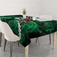 Maori Matariki Hei Matau Kakariki Tablecloth Maori Kowhaiwhai Pattern Galaxy LT01 - Polynesian Pride