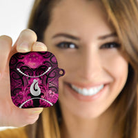 Maori Matariki Hei Matau Mawhero AirPods Case Maori Kowhaiwhai Pattern Galaxy LT01 - Polynesian Pride