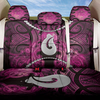 Maori Matariki Hei Matau Mawhero Back Car Seat Cover Maori Kowhaiwhai Pattern Galaxy