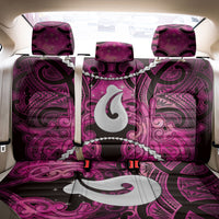 Maori Matariki Hei Matau Mawhero Back Car Seat Cover Maori Kowhaiwhai Pattern Galaxy