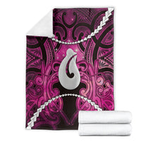 Maori Matariki Hei Matau Mawhero Blanket Maori Kowhaiwhai Pattern Galaxy LT01 - Polynesian Pride