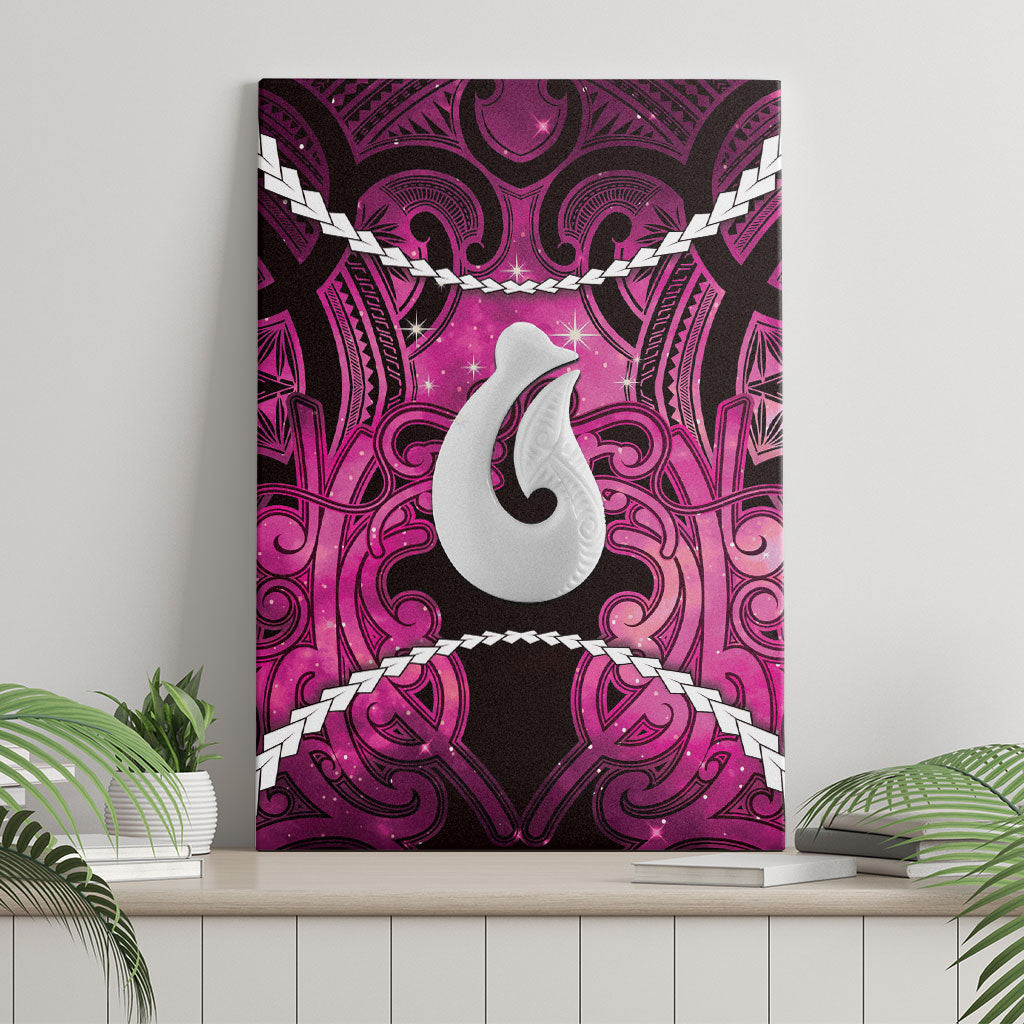 Maori Matariki Hei Matau Mawhero Canvas Wall Art Maori Kowhaiwhai Pattern Galaxy LT01 - Polynesian Pride