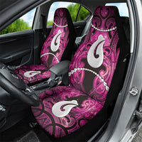 Maori Matariki Hei Matau Mawhero Car Seat Cover Maori Kowhaiwhai Pattern Galaxy LT01 - Polynesian Pride