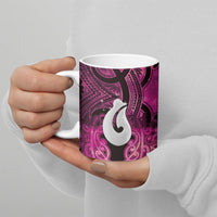 Personalised Maori Matariki Hei Matau Mawhero Ceramic Mug Maori Kowhaiwhai Pattern Galaxy LT01 - Polynesian Pride