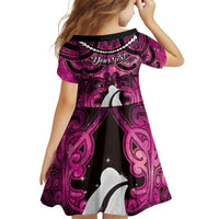 Personalised Maori Matariki Hei Matau Mawhero Family Matching Mermaid Dress and Hawaiian Shirt Maori Kowhaiwhai Pattern Galaxy