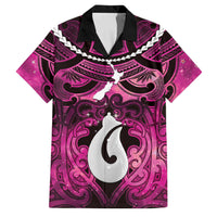 Personalised Maori Matariki Hei Matau Mawhero Family Matching Off Shoulder Maxi Dress and Hawaiian Shirt Maori Kowhaiwhai Pattern Galaxy