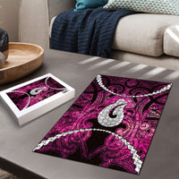 Maori Matariki Hei Matau Mawhero Puzzle Maori Kowhaiwhai Pattern Galaxy LT01 - Polynesian Pride