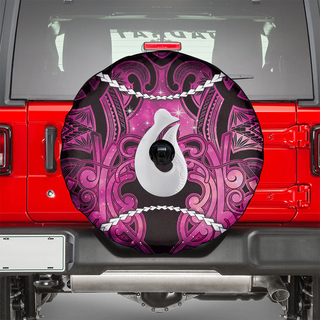 Maori Matariki Hei Matau Mawhero Spare Tire Cover Maori Kowhaiwhai Pattern Galaxy LT01 - Polynesian Pride