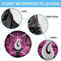 Maori Matariki Hei Matau Mawhero Spare Tire Cover Maori Kowhaiwhai Pattern Galaxy LT01 - Polynesian Pride