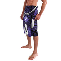 Personalised Maori Matariki Hei Matau Waiporoporo Lavalava Maori Kowhaiwhai Pattern Galaxy LT01 - Polynesian Pride