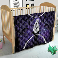 Maori Matariki Hei Matau Waiporoporo Quilt Maori Kowhaiwhai Pattern Galaxy LT01 - Polynesian Pride