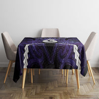 Maori Matariki Hei Matau Waiporoporo Tablecloth Maori Kowhaiwhai Pattern Galaxy LT01 - Polynesian Pride