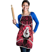 Maori Matariki Hei Matau Whero Apron Maori Kowhaiwhai Pattern Galaxy LT01 - Polynesian Pride