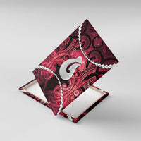 Maori Matariki Hei Matau Whero Canvas Wall Art Maori Kowhaiwhai Pattern Galaxy