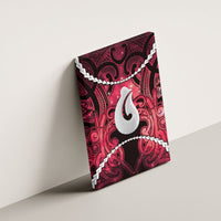 Maori Matariki Hei Matau Whero Canvas Wall Art Maori Kowhaiwhai Pattern Galaxy