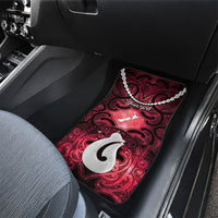 Personalised Maori Matariki Hei Matau Whero Car Mats Maori Kowhaiwhai Pattern Galaxy LT01 - Polynesian Pride