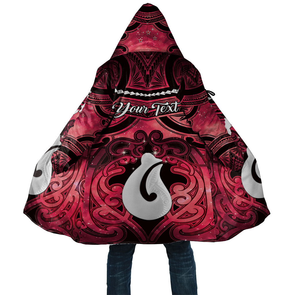Personalised Maori Matariki Hei Matau Whero Cloak Maori Kowhaiwhai Pattern Galaxy