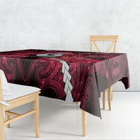 Maori Matariki Hei Matau Whero Tablecloth Maori Kowhaiwhai Pattern Galaxy LT01 - Polynesian Pride