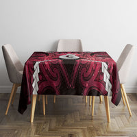 Maori Matariki Hei Matau Whero Tablecloth Maori Kowhaiwhai Pattern Galaxy LT01 - Polynesian Pride