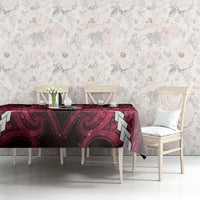 Maori Matariki Hei Matau Whero Tablecloth Maori Kowhaiwhai Pattern Galaxy LT01 - Polynesian Pride