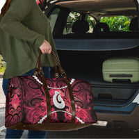 Maori Matariki Hei Matau Whero Travel Bag Maori Kowhaiwhai Pattern Galaxy LT01 - Polynesian Pride