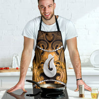 Maori Matariki Hei Matau Kowhai Apron Maori Kowhaiwhai Pattern Galaxy LT01 - Polynesian Pride