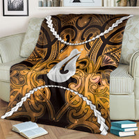 Maori Matariki Hei Matau Kowhai Blanket Maori Kowhaiwhai Pattern Galaxy LT01 - Polynesian Pride