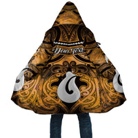 Personalised Maori Matariki Hei Matau Kowhai Cloak Maori Kowhaiwhai Pattern Galaxy LT01 Unisex Yellow - Polynesian Pride