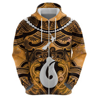 Personalised Maori Matariki Hei Matau Kowhai Hoodie Maori Kowhaiwhai Pattern Galaxy LT01 - Polynesian Pride