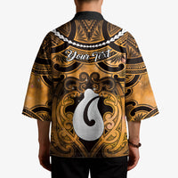 Personalised Maori Matariki Hei Matau Kowhai Kimono Maori Kowhaiwhai Pattern Galaxy