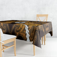 Maori Matariki Hei Matau Kowhai Tablecloth Maori Kowhaiwhai Pattern Galaxy LT01 - Polynesian Pride