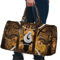 Maori Matariki Hei Matau Kowhai Travel Bag Maori Kowhaiwhai Pattern Galaxy LT01 - Polynesian Pride