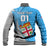 Custom Fiji Rugby Baseball Jacket Come On Fijian Tapa Pattern LT01 - Polynesian Pride