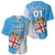 Custom Fiji Rugby Baseball Jersey Come On Fijian Tapa Pattern LT01 - Polynesian Pride