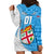 Custom Fiji Rugby Hoodie Dress Come On Fijian Tapa Pattern LT01 - Polynesian Pride