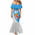 Custom Fiji Rugby Mermaid Dress Come On Fijian Tapa Pattern LT01 - Polynesian Pride