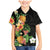 Hawaii Pineapple Tropical Family Matching Mermaid Dress and Hawaiian Shirt Colorful Hibiscus Plumeria