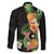 Hawaii Pineapple Tropical Family Matching Puletasi and Hawaiian Shirt Colorful Hibiscus Plumeria