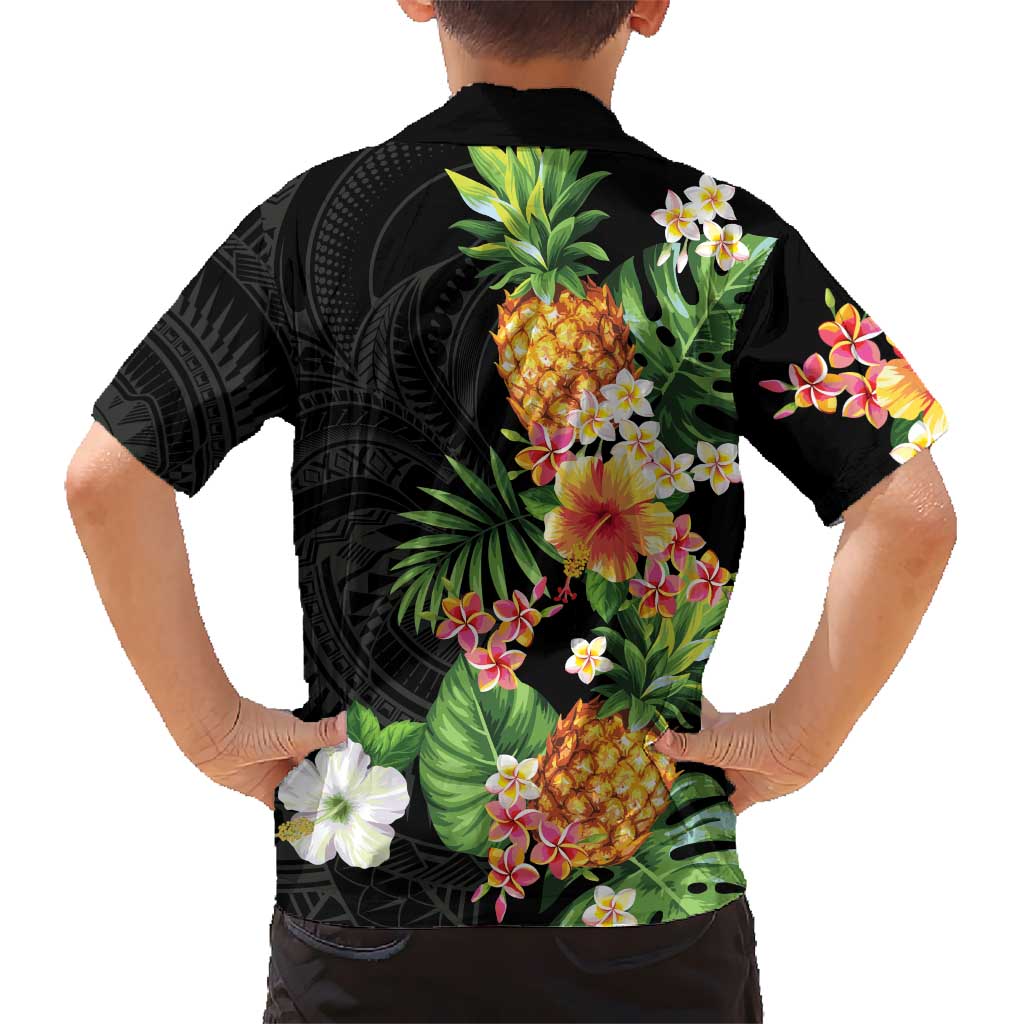 Hawaii Pineapple Tropical Hawaiian Shirt Colorful Hibiscus Plumeria LT01 - Polynesian Pride
