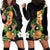 Hawaii Pineapple Tropical Hoodie Dress Colorful Hibiscus Plumeria