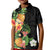 Hawaii Pineapple Tropical Kid Polo Shirt Colorful Hibiscus Plumeria