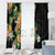 Hawaii Pineapple Tropical Window Curtain Colorful Hibiscus Plumeria