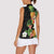 Hawaii Pineapple Tropical Women Sleeveless Polo Shirt Colorful Hibiscus Plumeria