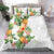 Hawaii Pineapple Tropical Bedding Set Luminous Hibiscus Plumeria