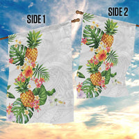 Hawaii Pineapple Tropical Garden Flag Luminous Hibiscus Plumeria LT01 - Polynesian Pride