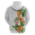 Hawaii Pineapple Tropical Hoodie Luminous Hibiscus Plumeria