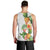 Hawaii Pineapple Tropical Men Tank Top Luminous Hibiscus Plumeria