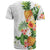 Hawaii Pineapple Tropical T Shirt Luminous Hibiscus Plumeria